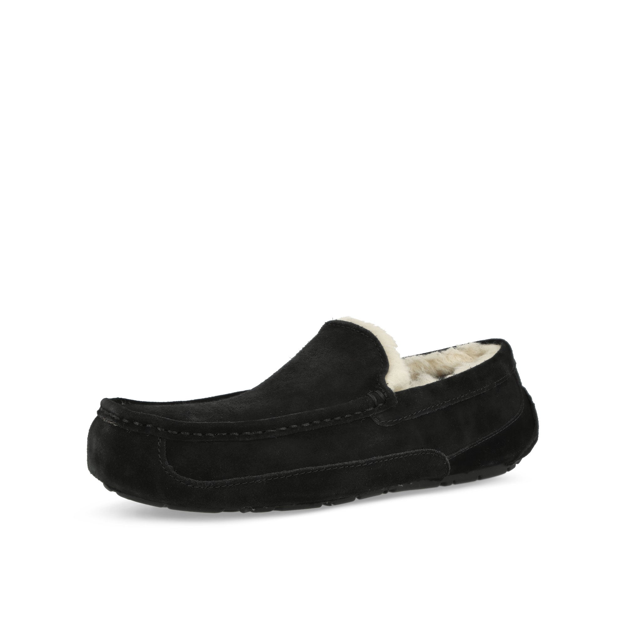 UGG M Ascot Black Loafer 1101110-BLK Close-up | Overkill
