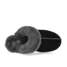 UGG W Scuffette II Black / Grey Slides 1106872-BCGR Detail View 2 | Overkill
