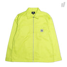 Stussy Zip Up Work LS Shirt Yellow Shirts 111002 / 0201 | Overkill