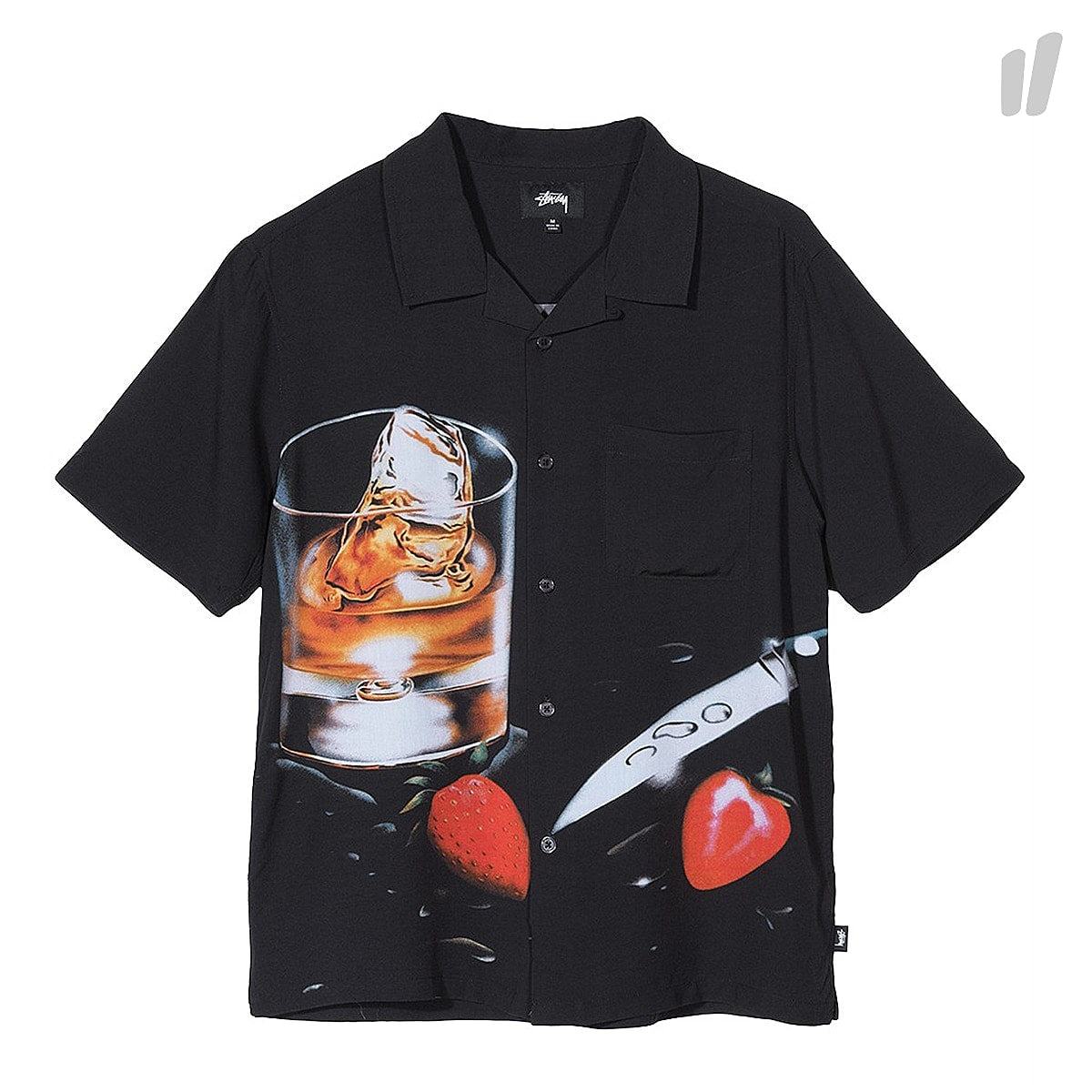 Stussy Cocktail Shirt Black Shirts 1110041 / 0001 | Overkill