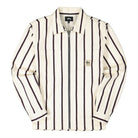 Stussy Zip Up Work Shirt Stripe Shirts 1110092 / 922 | Overkill