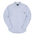 Stussy Big Button Oxford Longsleeve Shirt Blue Longsleeves 1110111 / 0801 | Overkill