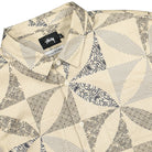 Stussy Quilt Pattern Shirt Sand Shirts Close-up | Overkill