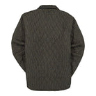 Stussy Mini Check Quilted Zip Shirt Black Jackets Material | Overkill