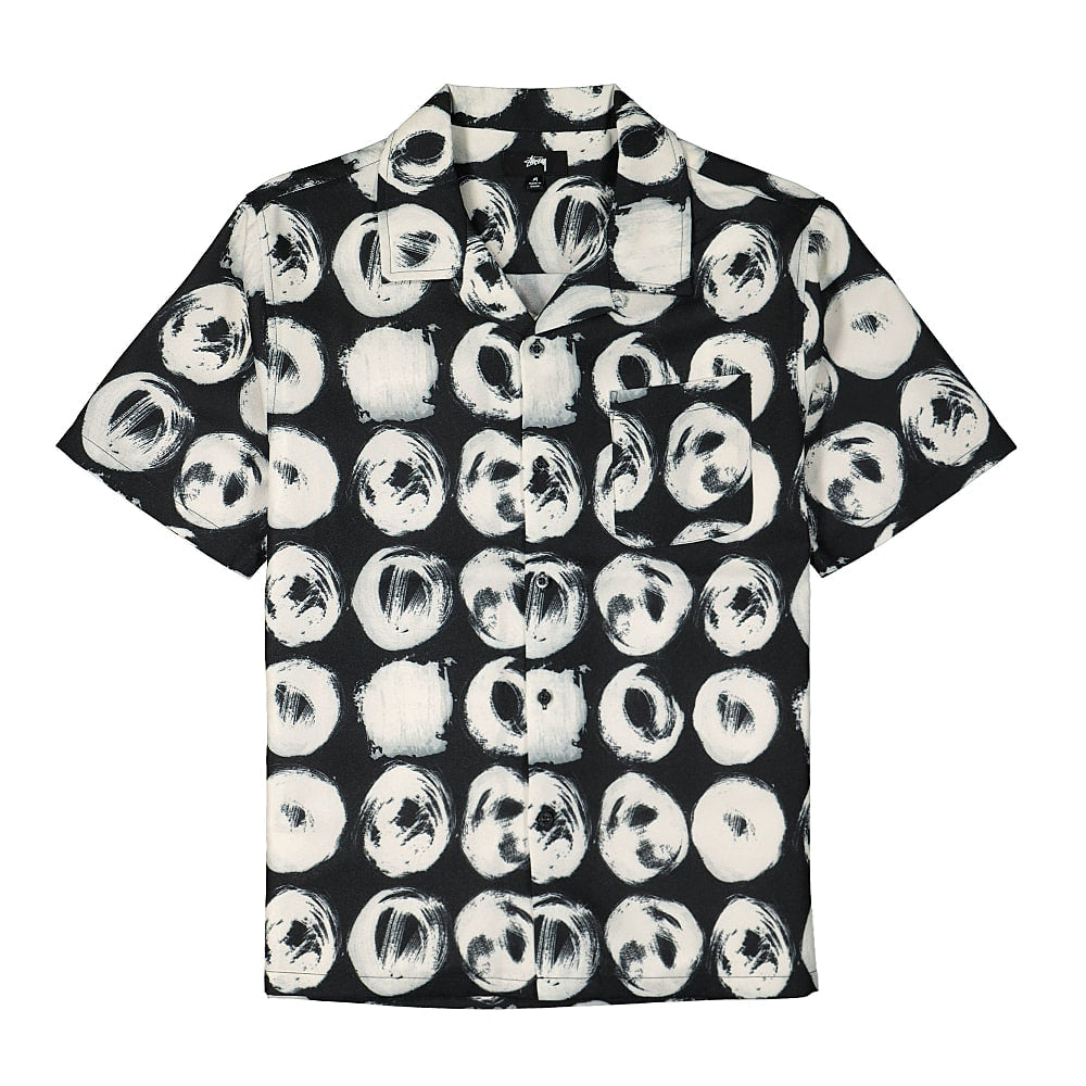 Stussy Hand Drawn Dot Shirt Black Shirts 1110158 / 0001 | Overkill