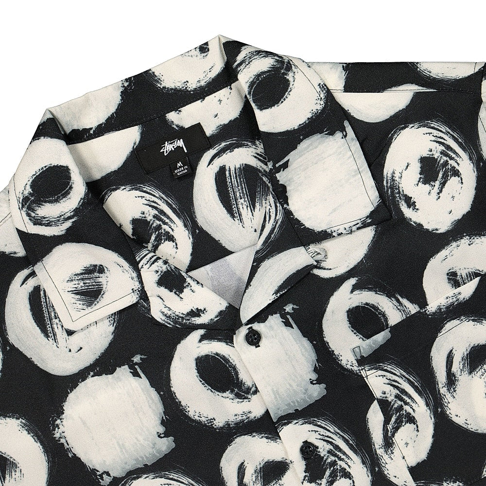 Stussy Hand Drawn Dot Shirt Black Shirts Close-up | Overkill