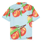 Stussy Peach Pattern Shirt Light Blue Shirts Material | Overkill
