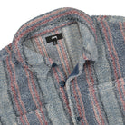 Stussy Sherpa Shirt Blue Shirts Close-up | Overkill