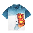 Stussy Dice Painting Shirt Blue T-Shirts 1110170 / 0801 | Overkill