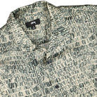 Stussy Croc Pattern Silk Shirt Tan Shirts Close-up | Overkill