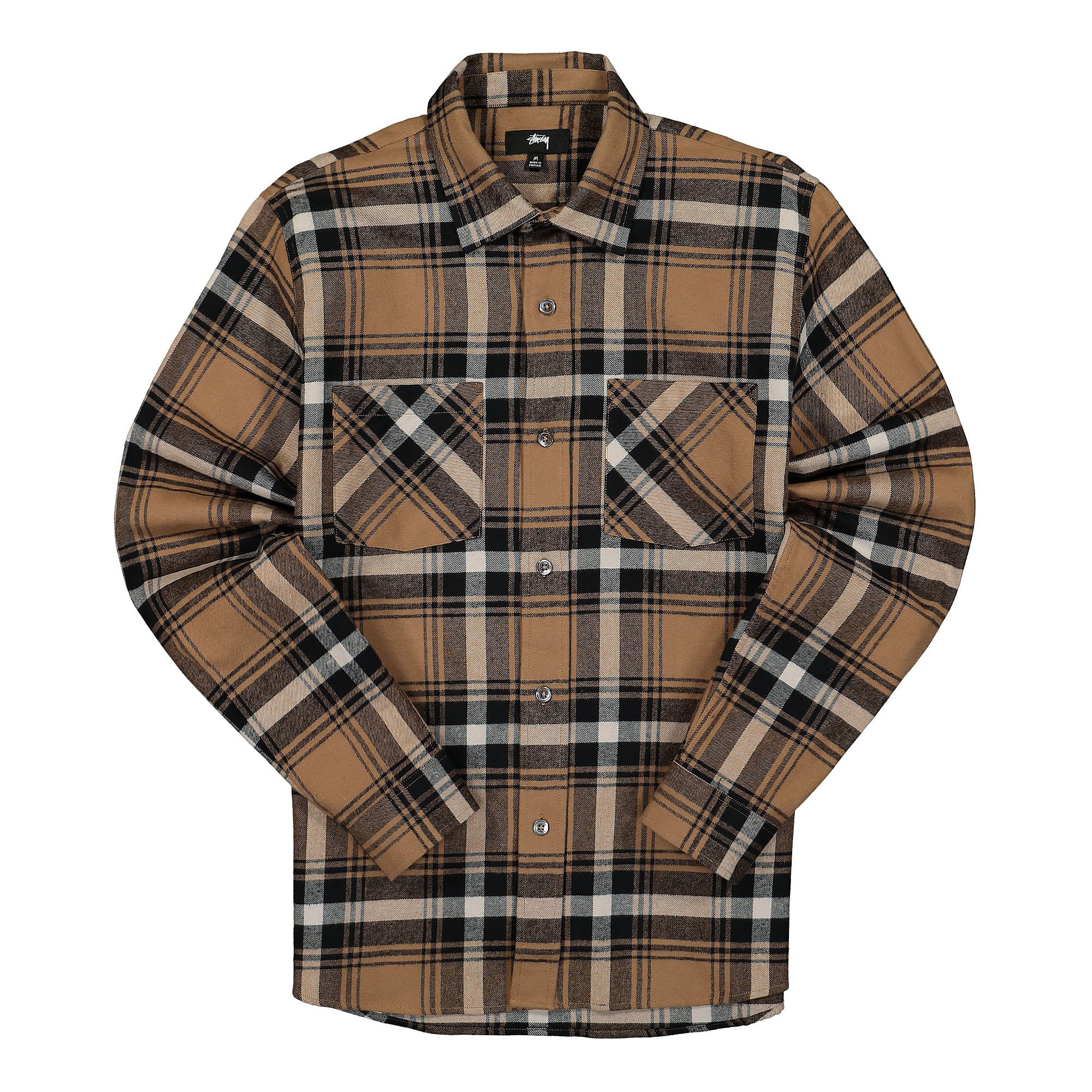 Stussy Classic Bailey Plaid LS Shirt Brown Shirts 1110202 / 1001 | Overkill