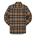 Stussy Classic Bailey Plaid LS Shirt Brown Shirts Material | Overkill