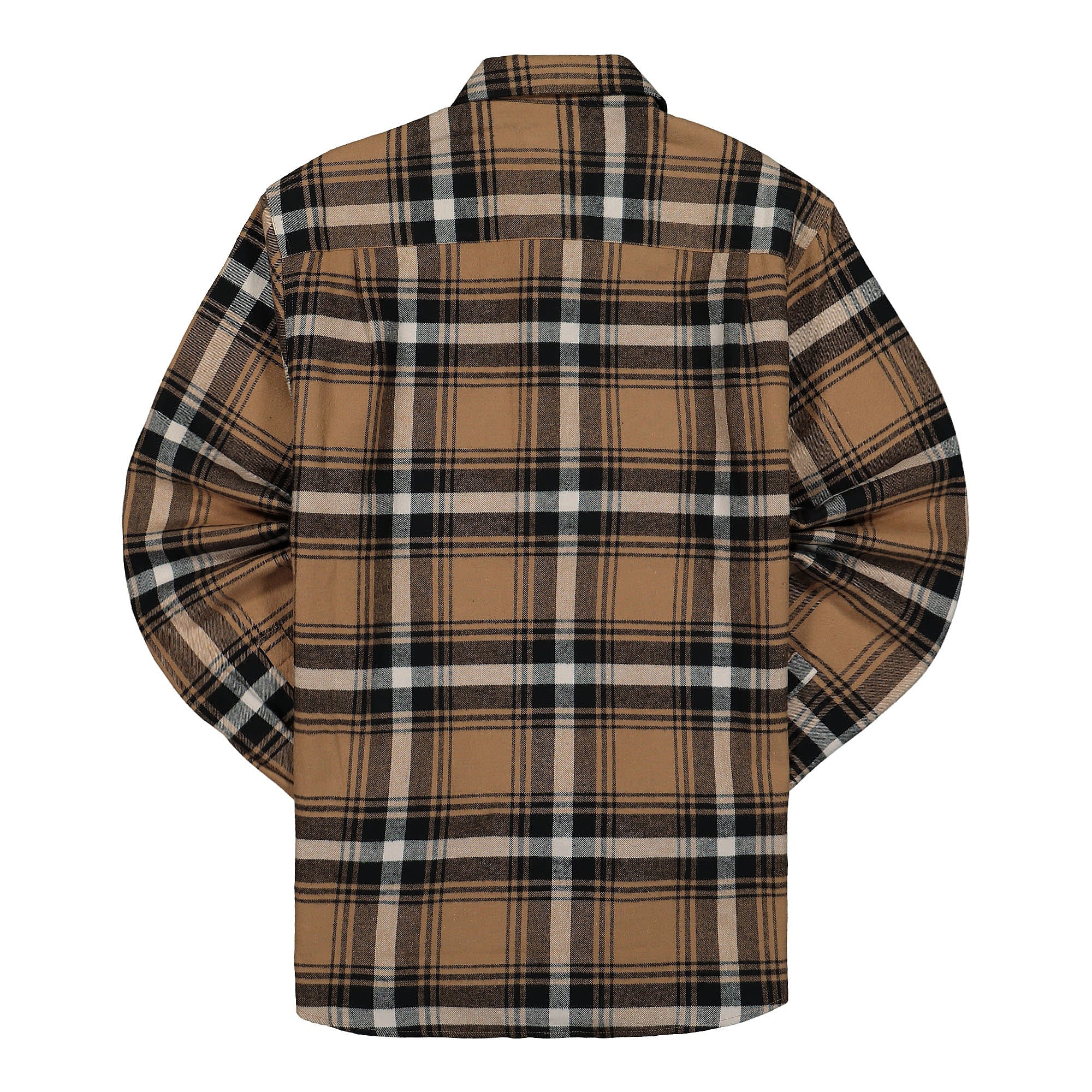 Stussy Classic Bailey Plaid LS Shirt Brown Shirts Material | Overkill