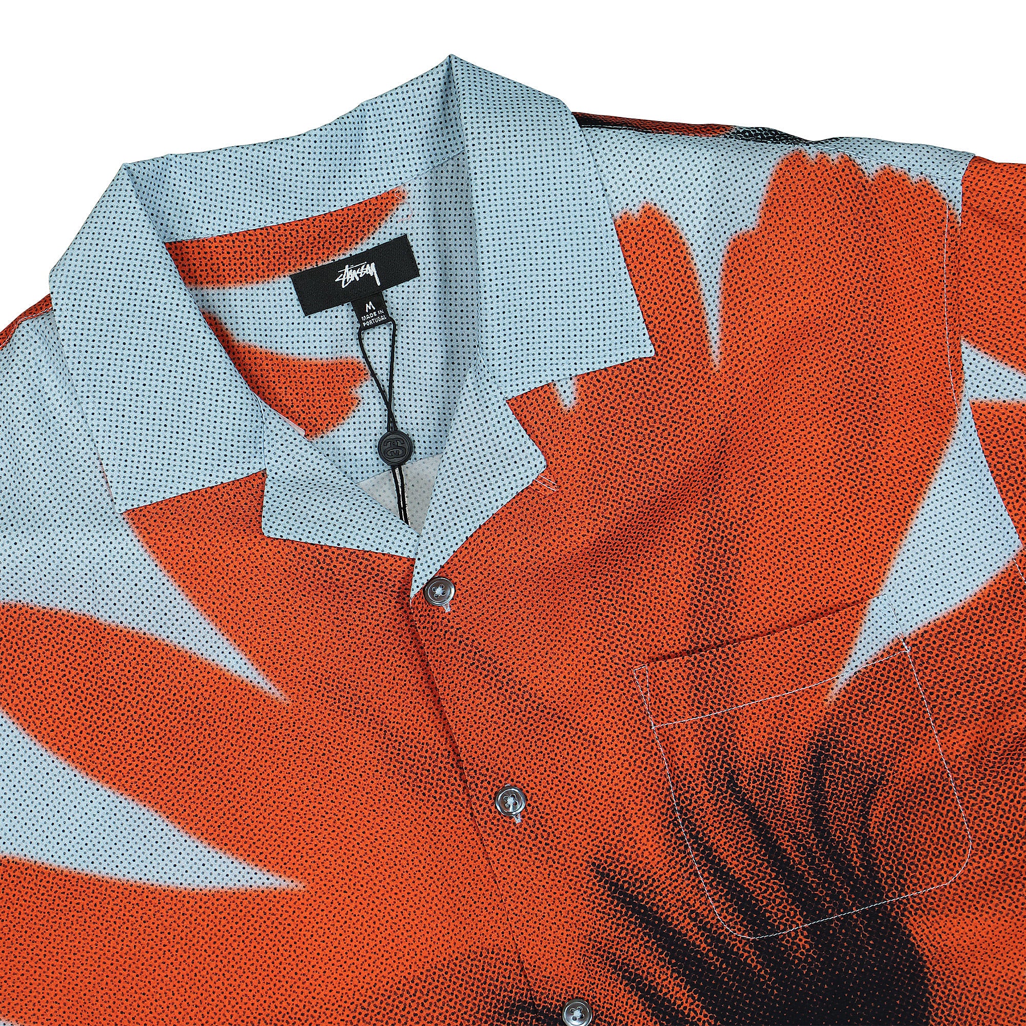 Stussy Halftone Flower Shirt 1110230 / 2065 Shirts Close-up | Overkill