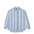 Stussy Wide Striped Shirt Blue Stripe Shirts 1110239 / 0980 | Overkill