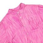 Stussy Fur Print Shirt Pink Shirts Close-up | Overkill