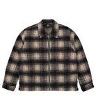 Stussy Wool Plaid Zip Shirt Lilac Shirts 1110297 / 0825 | Overkill