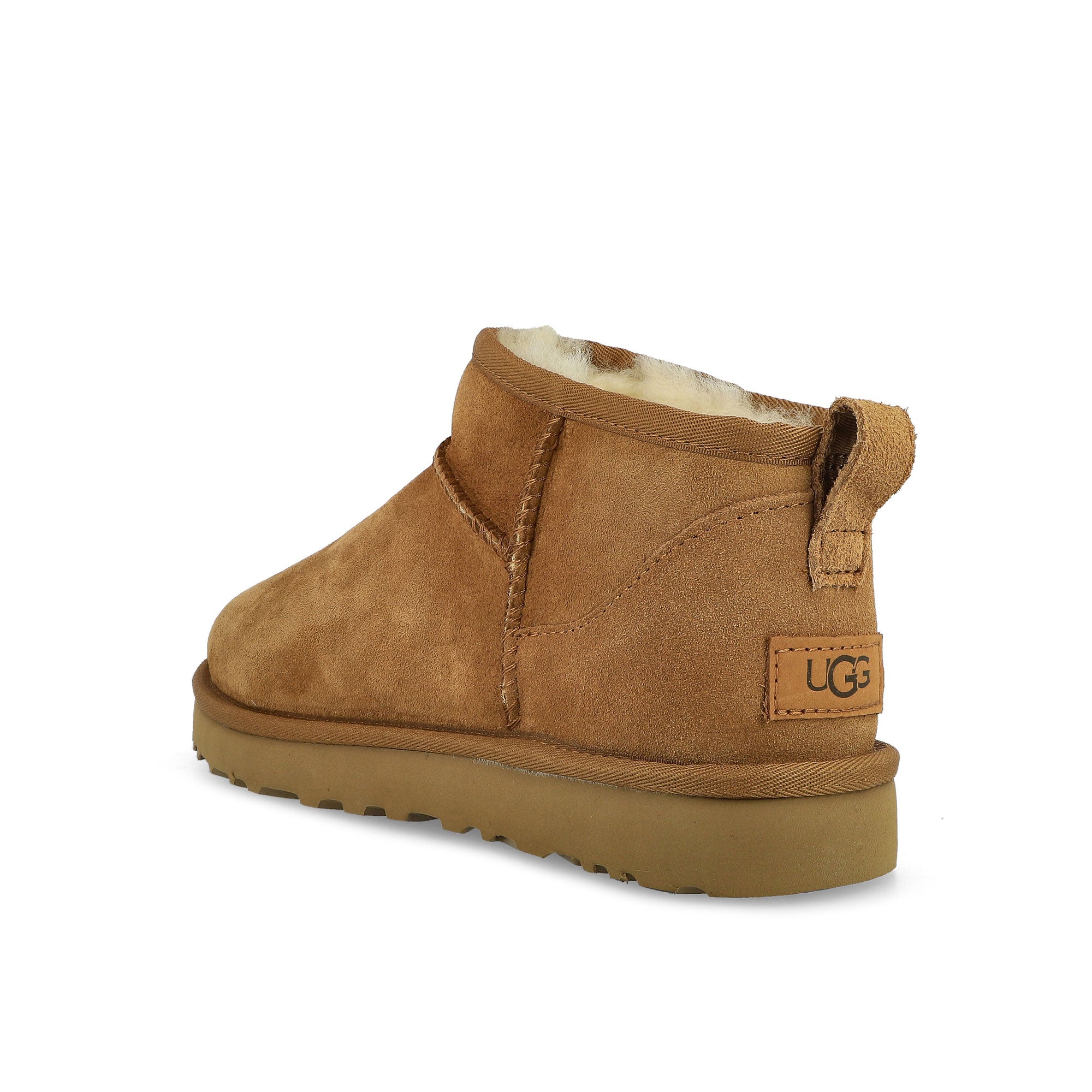 UGG W Classic Ultra Mini Chestnut Boots 1116109-CHE Material | Overkill
