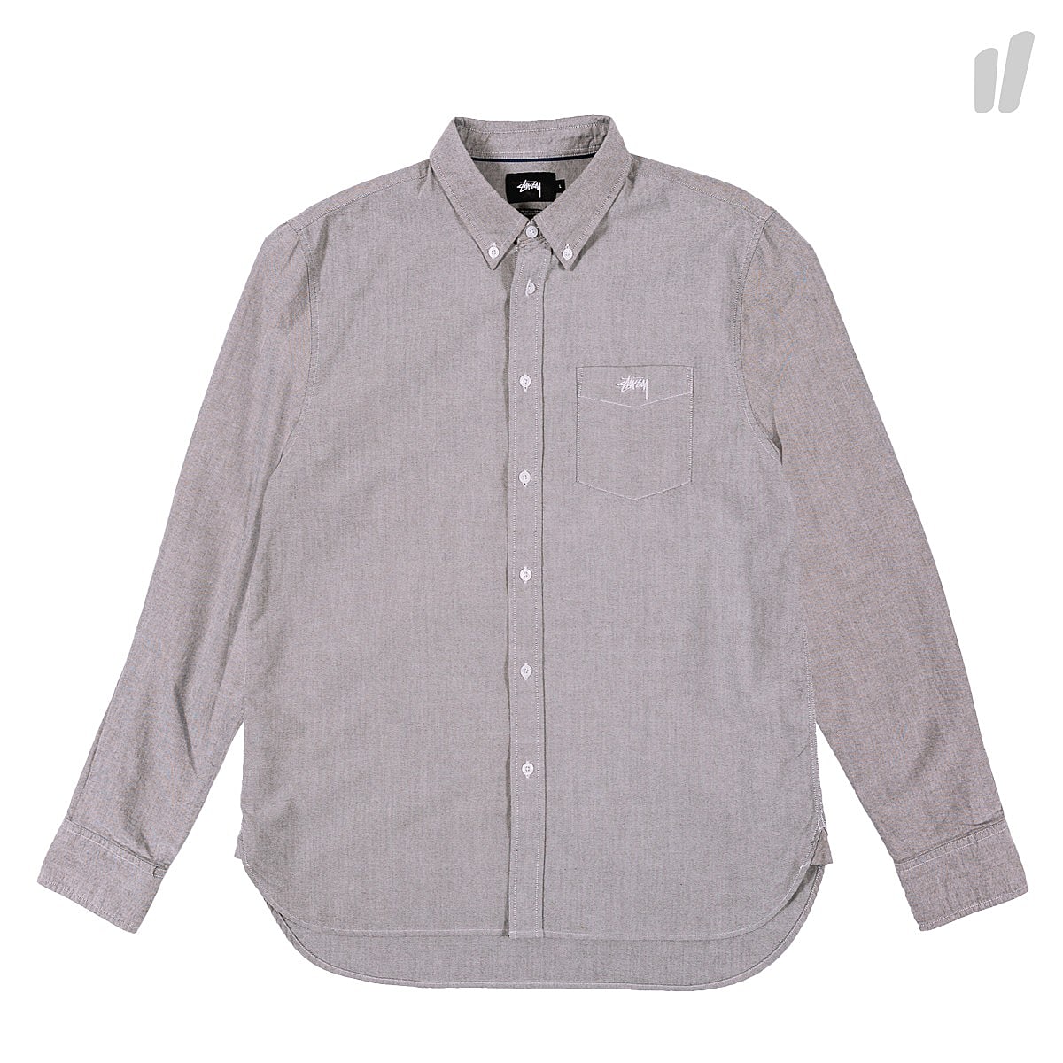 Stussy Classic Oxford Longsleeve Shirt Black Longsleeves 111907 / 0001 | Overkill