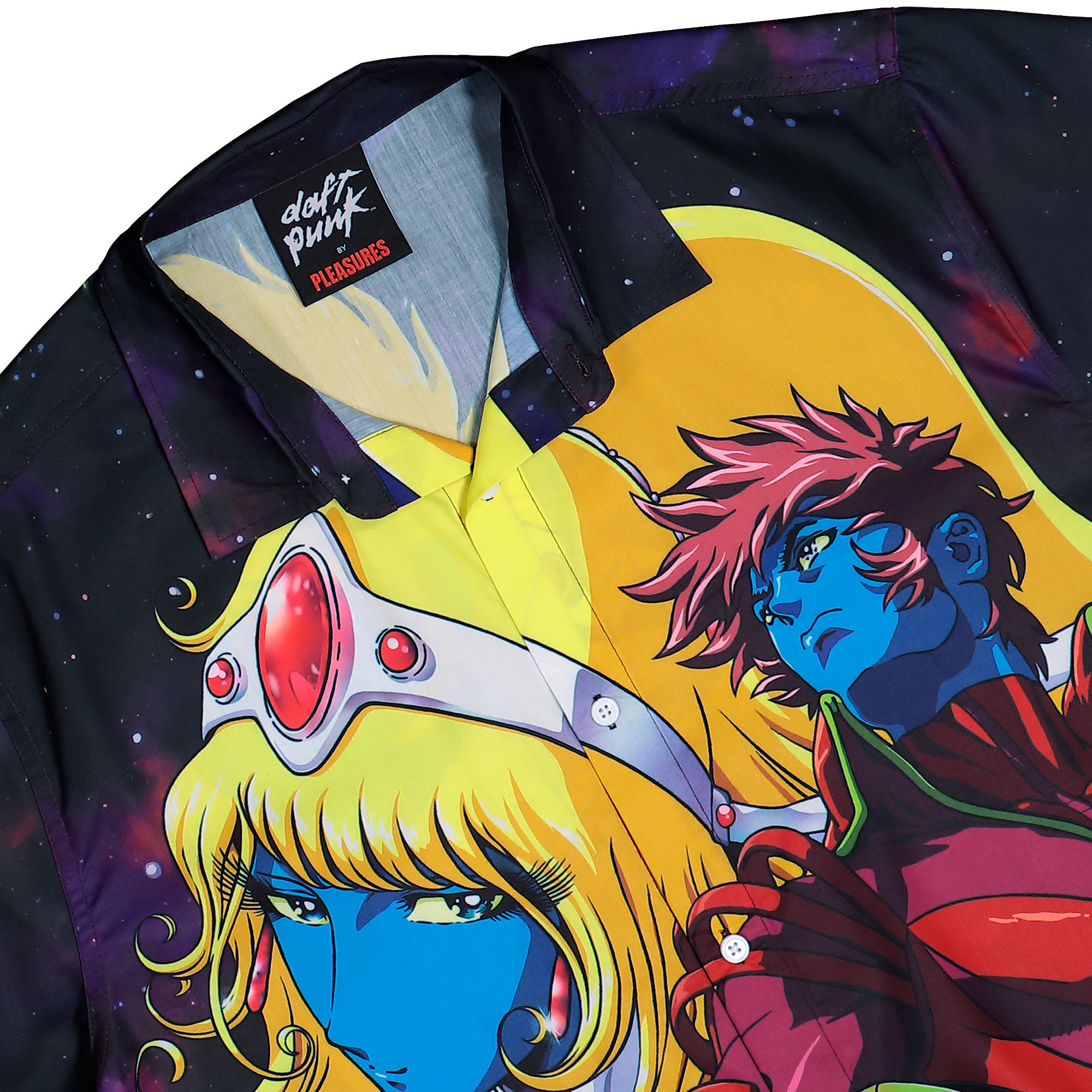 Pleasures Interstella Button Up Multi Shirts P25DP010-Multi Detailfoto | Overkill
