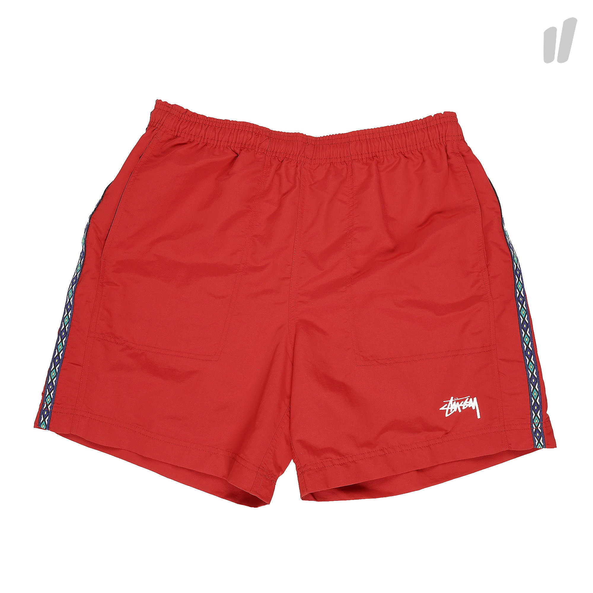 Stussy Taping Nylon Shorts Red Shorts 112227 / 0601 | Overkill