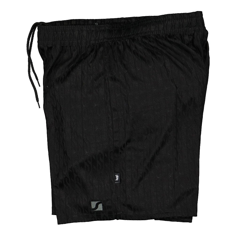 Stussy Soccer Short Black Shorts Close-up | Overkill