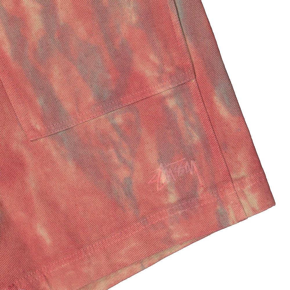 Stussy Dyed Easy Short Rust Shorts Detailfoto | Overkill