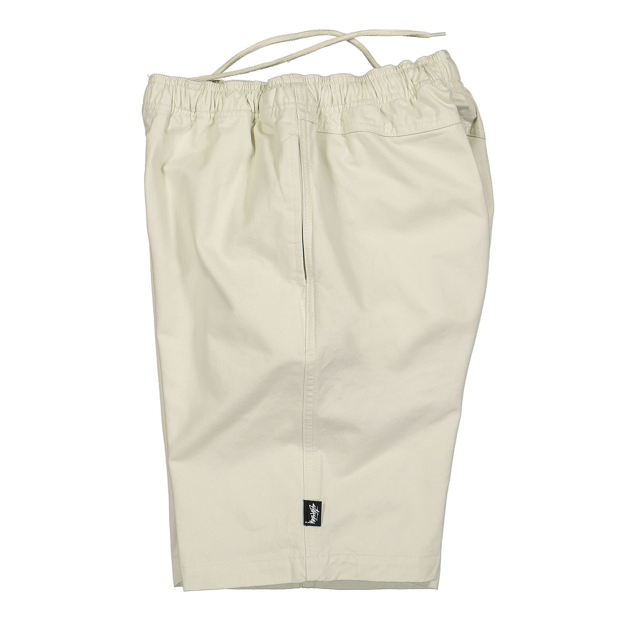 Stussy Beach Short Bone Shorts Close-up | Overkill