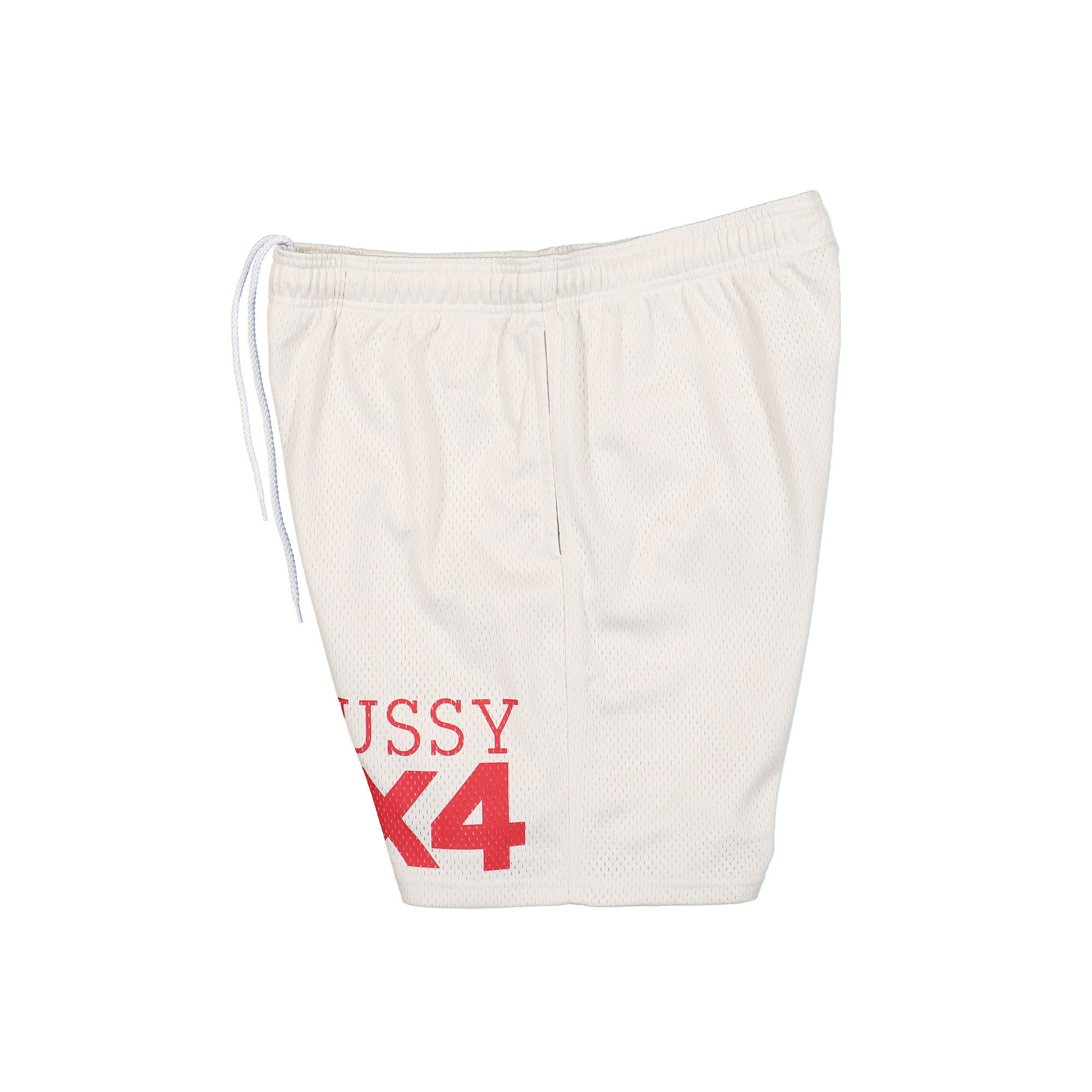 Stussy 4X4 Mesh Short Bone Shorts Close-up | Overkill
