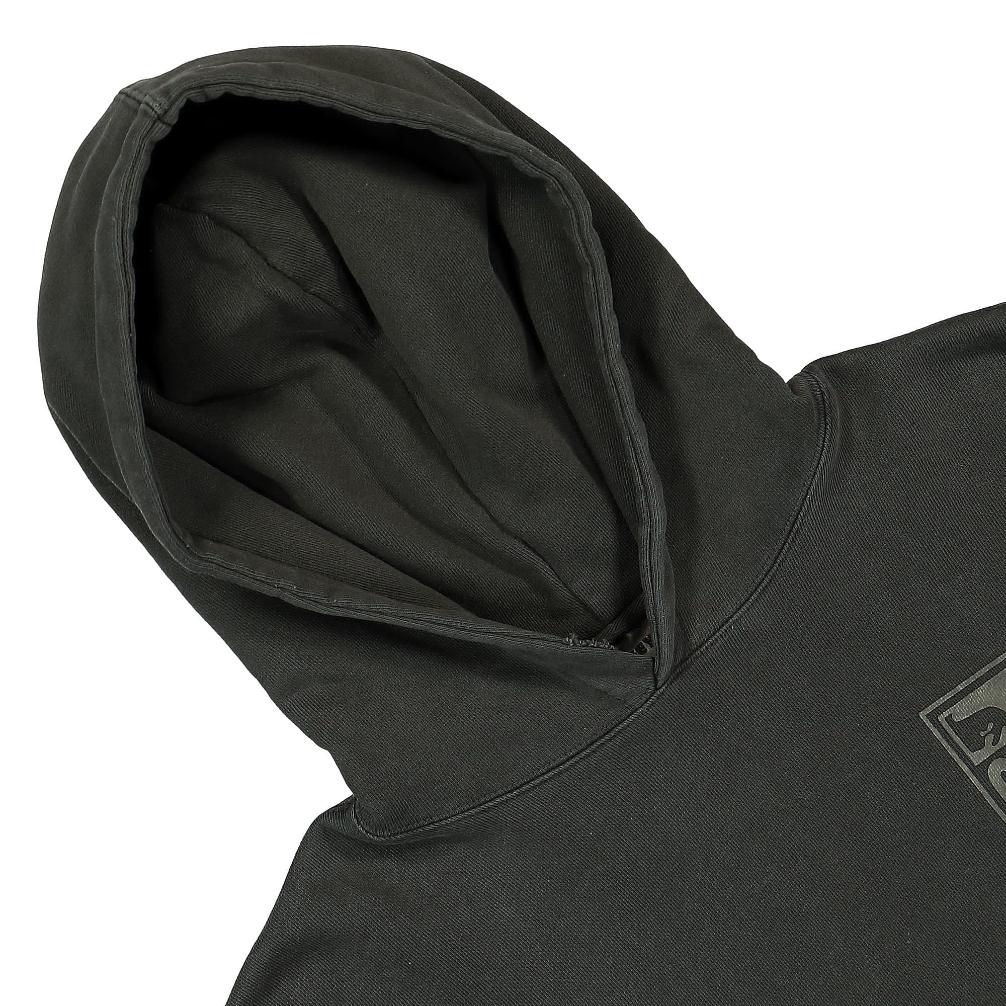 Obey Pigment Obey Eyes Icon Extra Hoodie Pigment Pirate Black Hoodies Material | Overkill
