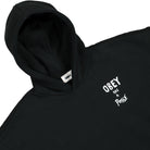 Obey Posse Extra Heavy Hood Black Hoodies Material | Overkill