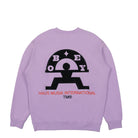 Obey Haus Musik Crew Digital Lavender Sweatshirts Close-up | Overkill