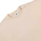 Obey Lowercase Pigment Crew Pigment Clay Sweatshirts Close-up | Overkill