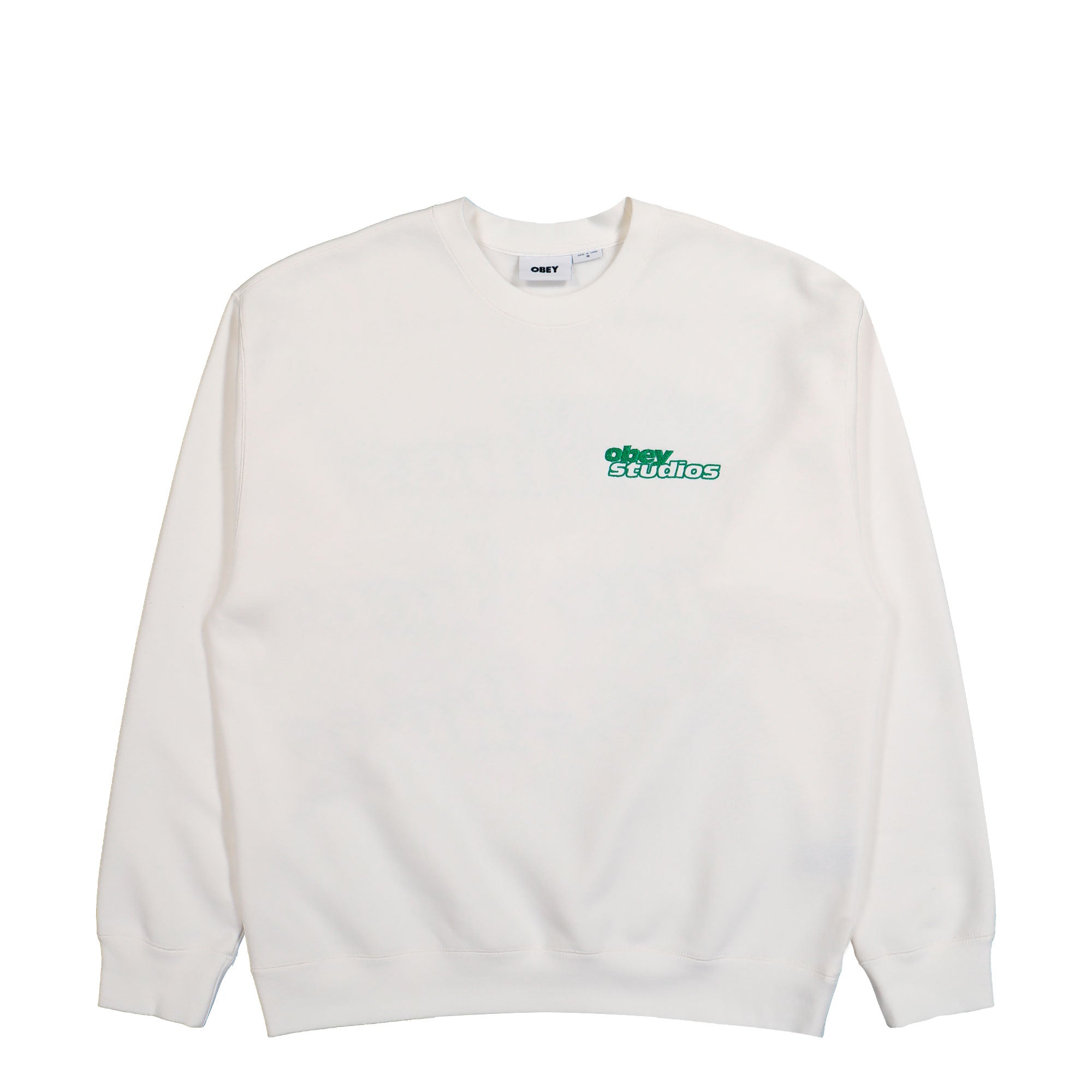Obey Tonic Crew Off White Sweatshirts 112480173 | Overkill
