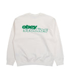 Obey Tonic Crew Off White Sweatshirts 112480173 Close-up | Overkill
