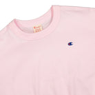 Champion Crewneck Tee Pink T-Shirts Close-up | Overkill