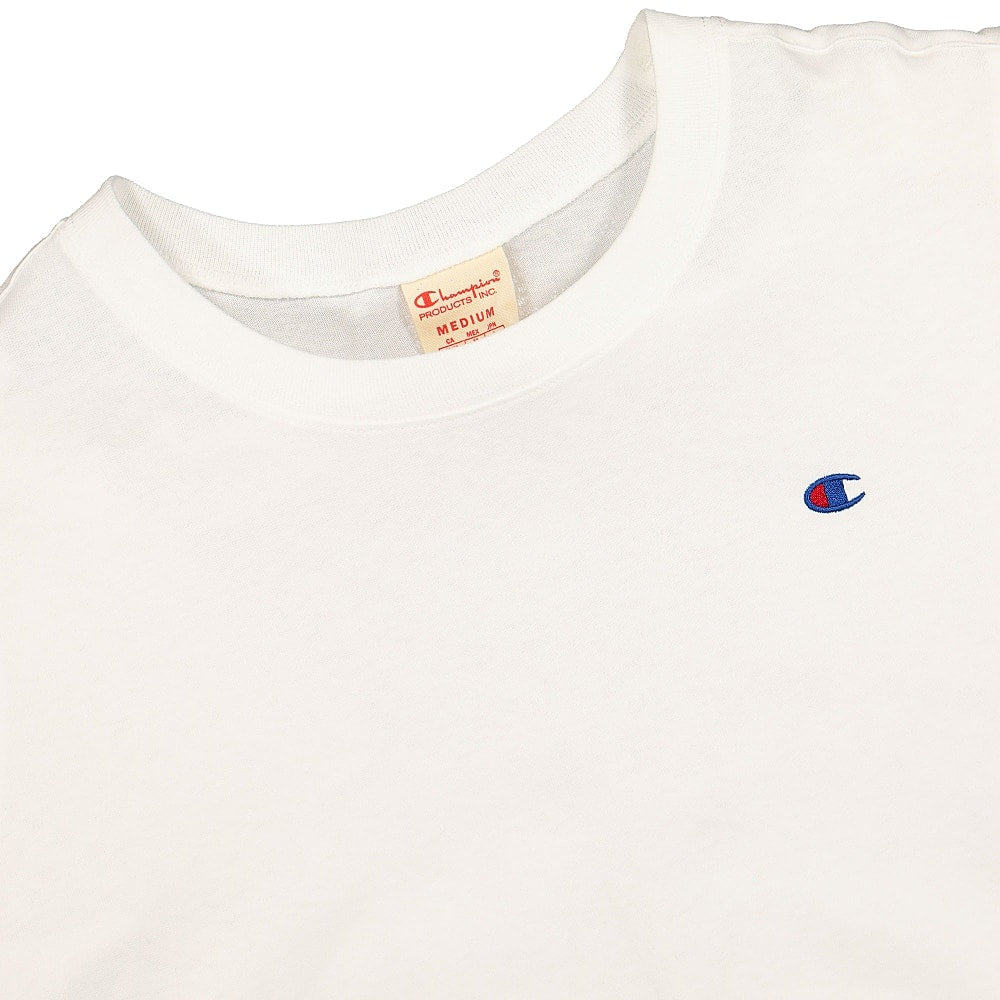 Champion Crewneck Croptop White Sweatshirts Close-up | Overkill