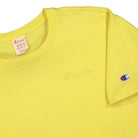 Champion Crewneck T-Shirt Yellow T-Shirts Close-up | Overkill