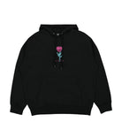 Obey Barbwire Flower Hood Black Hoodies 112843591 / Black | Overkill