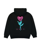 Obey Barbwire Flower Hood Black Hoodies Close-up | Overkill