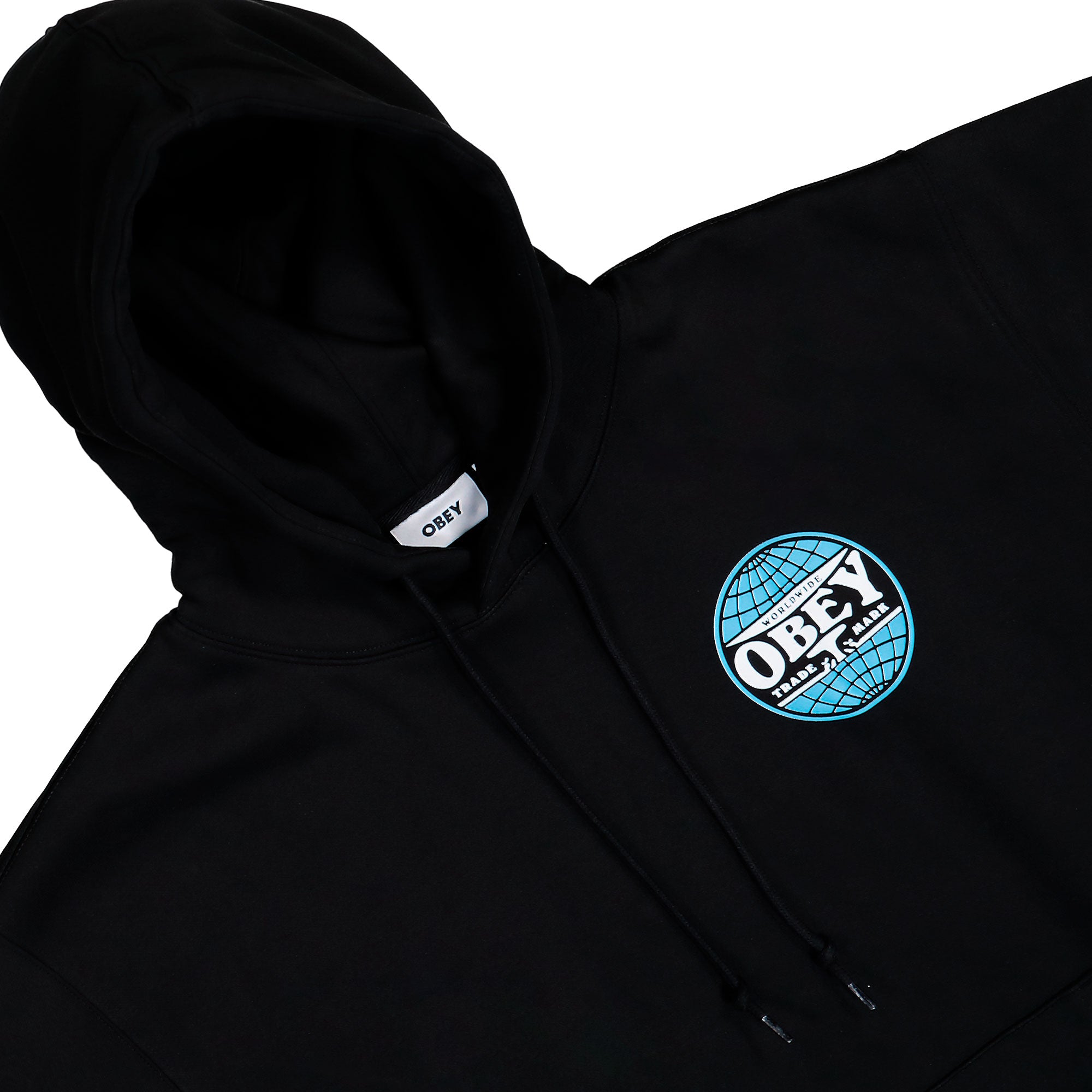 Obey Heavy Lifting Hoodie 112844270-BLK | OVERKILL Obey Heavy Lifting Hoodie 112844270-BLK | OVERKILL