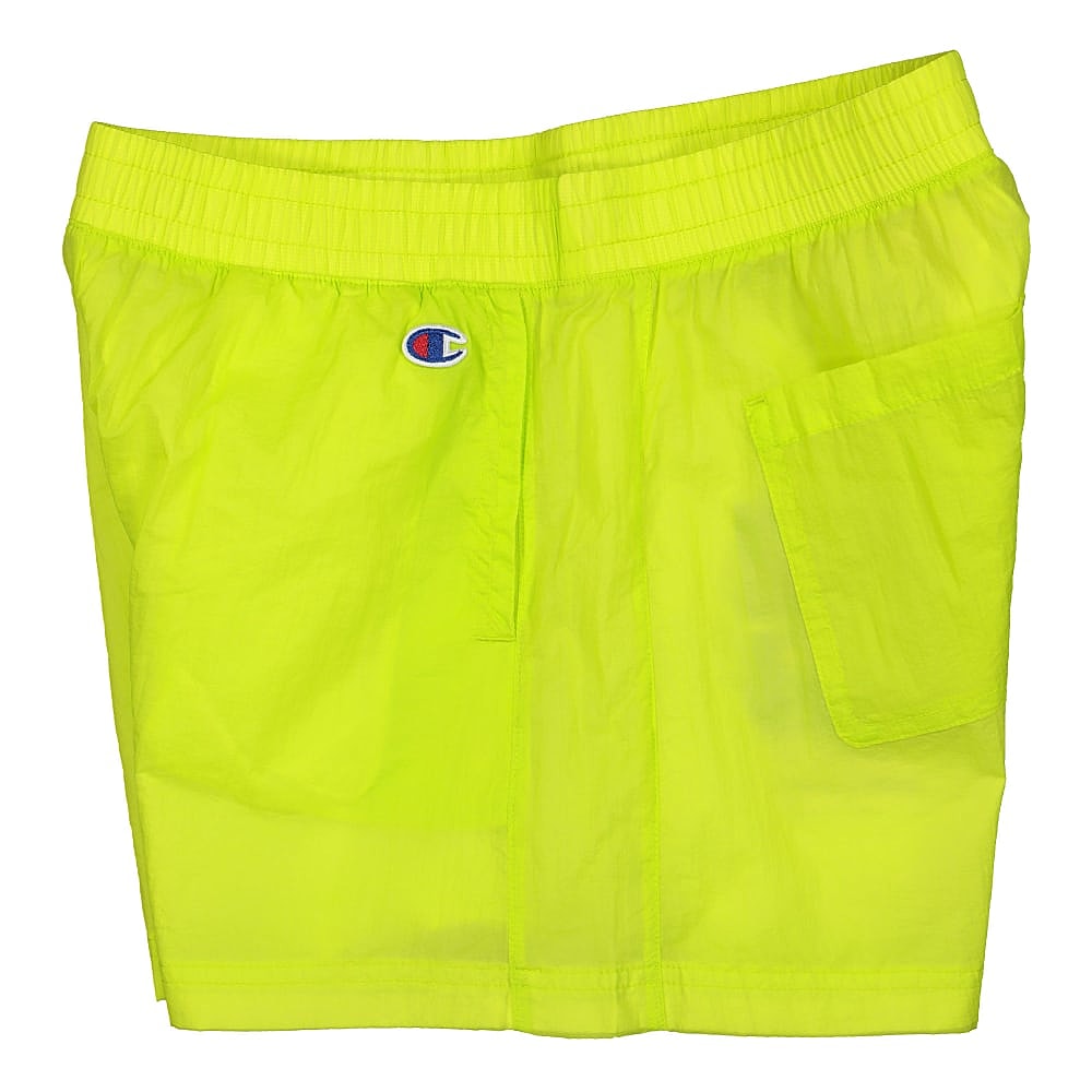 Champion Premium Shorts Lime Green Shorts Close-up | Overkill