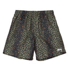 Stussy Leopard Water Short Olive Shorts 113110 / 0403 | Overkill