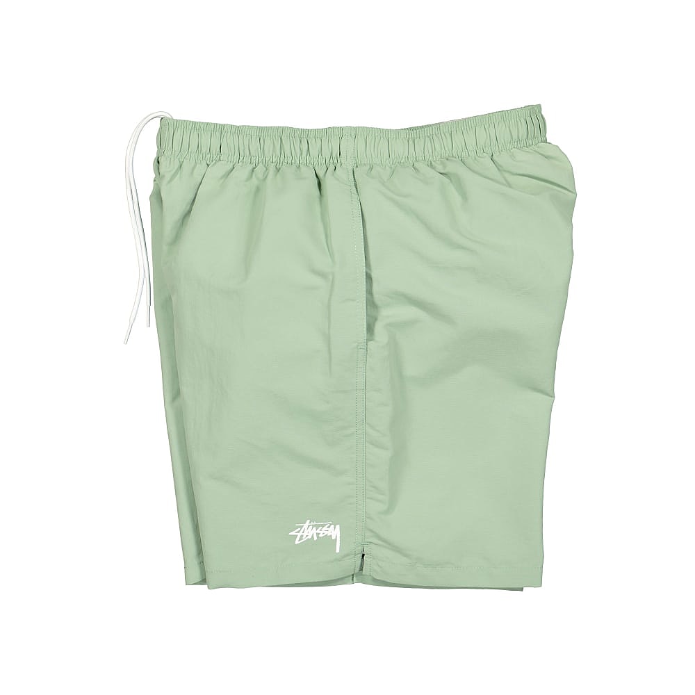 Stussy Stock Water Short Mint Shorts Close-up | Overkill