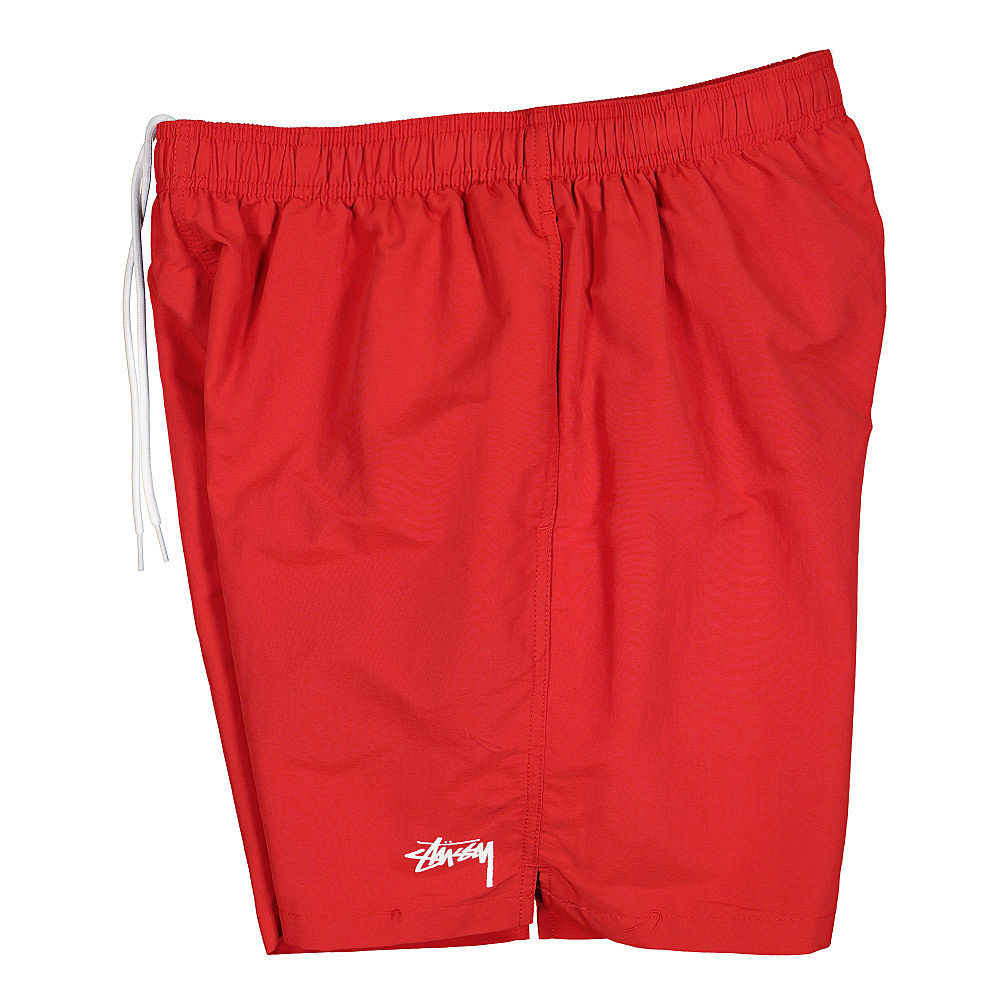 Stussy Stock Water Short Red Shorts Close-up | Overkill