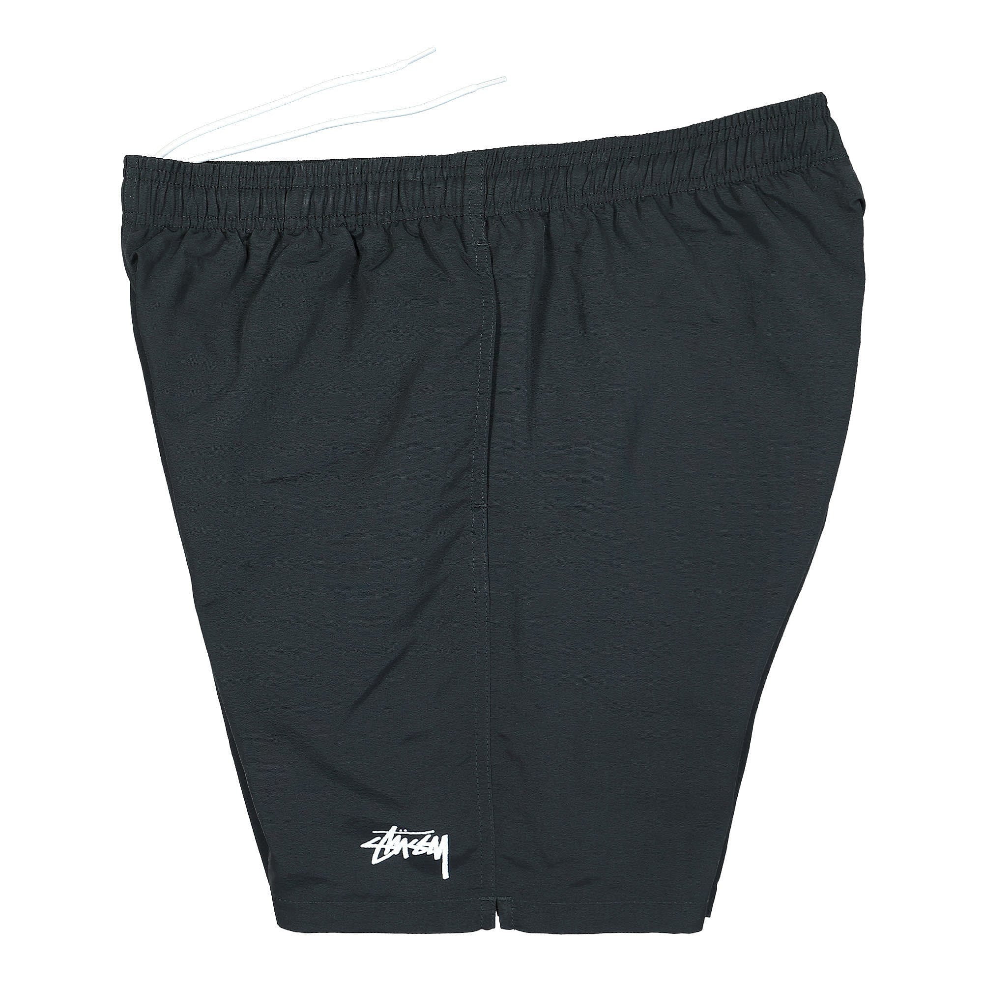 Stussy Stock Water Short Black Shorts Close-up | Overkill