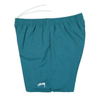 Stussy Stock Water Short Blue Shorts Close-up | Overkill