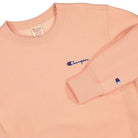 Champion Crewneck Sweatshirt Salmon Sweatshirts Close-up | Overkill