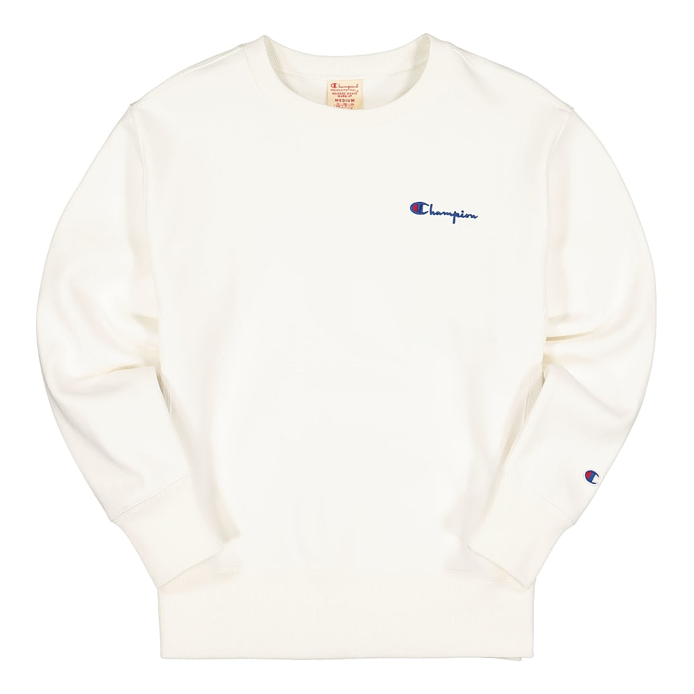 Champion Crewneck Sweatshirt White Sweatshirts 113151-WW001 | Overkill