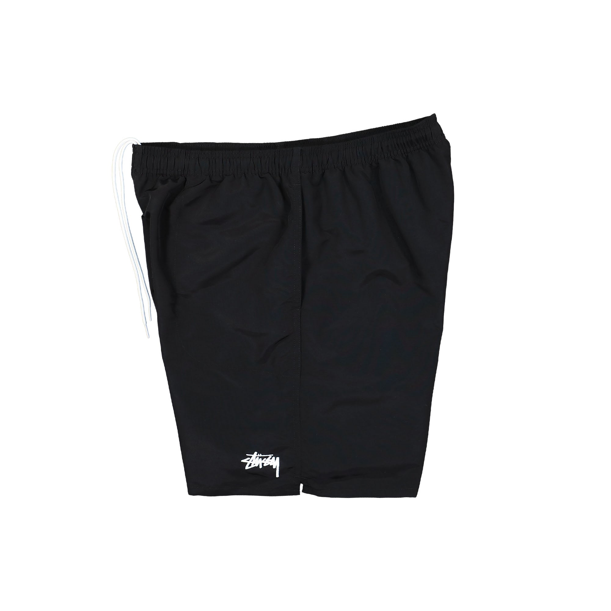 Stussy Stock Water Short Black Shorts Close-up | Overkill